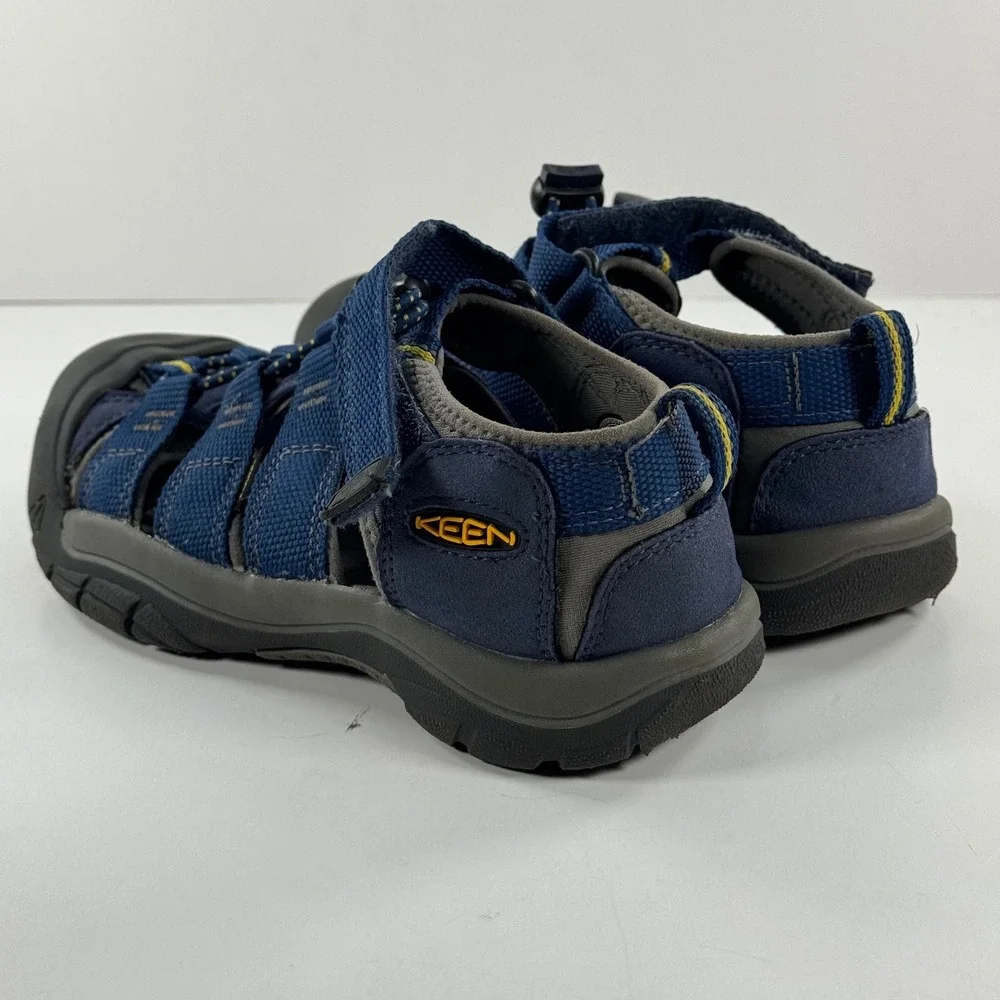 Keen Kids Newport H2‎ Navy Blue Grey Water Sandals Shoes 1009962 Size 1 US